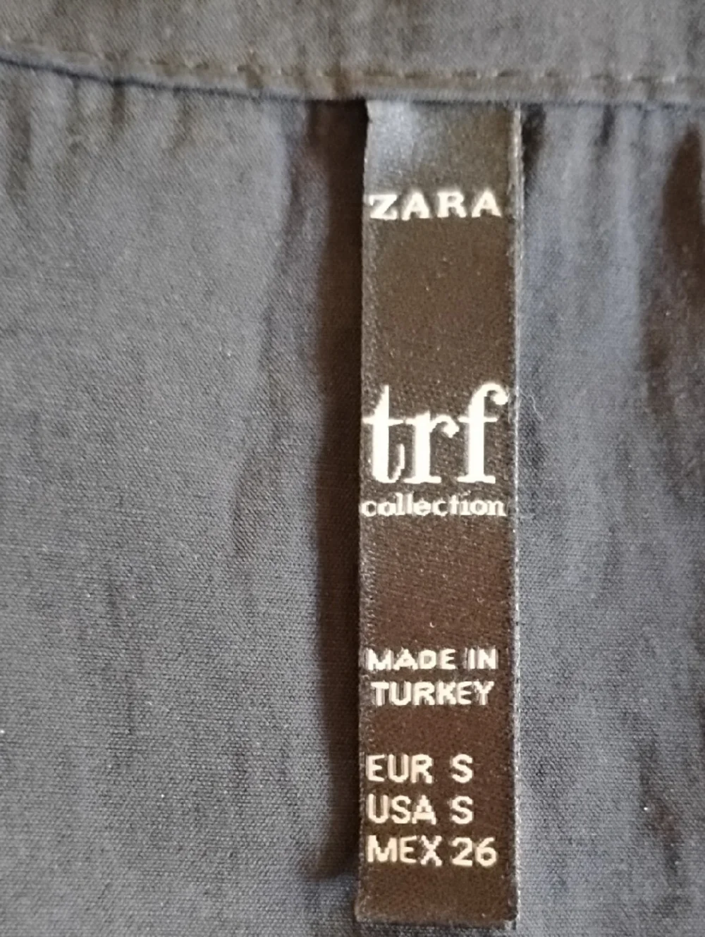 Zara Trafaluc Lyocell Wrap Romper S Blazer Skort Mini Dress Jumpsuit Faded Black - Picture 3 of 12